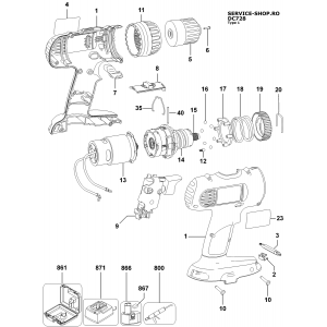 DeWalt DC728 Type1